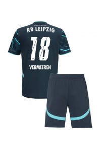 RB Leipzig Arthur Vermeeren #18 Babyklær Tredje Fotballdrakt til barn 2024-25 Korte ermer (+ Korte bukser)